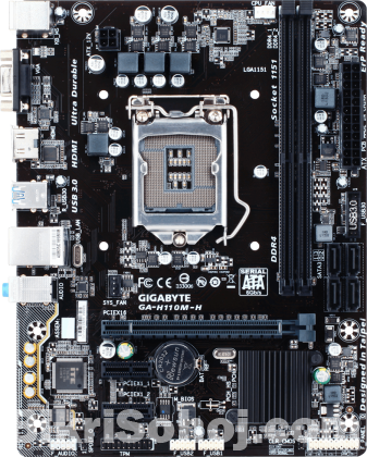 Gigabyte GA-H110M-H Micro ATX Motherboard